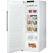 Freestanding upright freezer: white colour - UI8 F2C W UK - Bonus Superstore