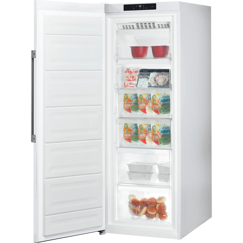 Freestanding upright freezer: white colour - UI8 F2C W UK - Bonus Superstore