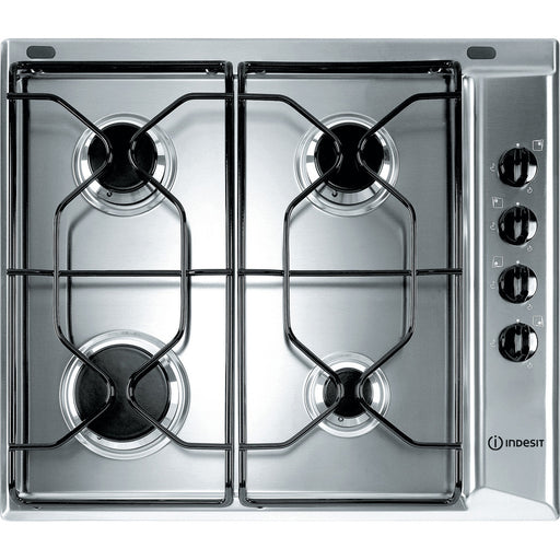 Indesit PAA 642 IX/I WE1 Gas Hob - Stainless Steel - Bonus Superstore