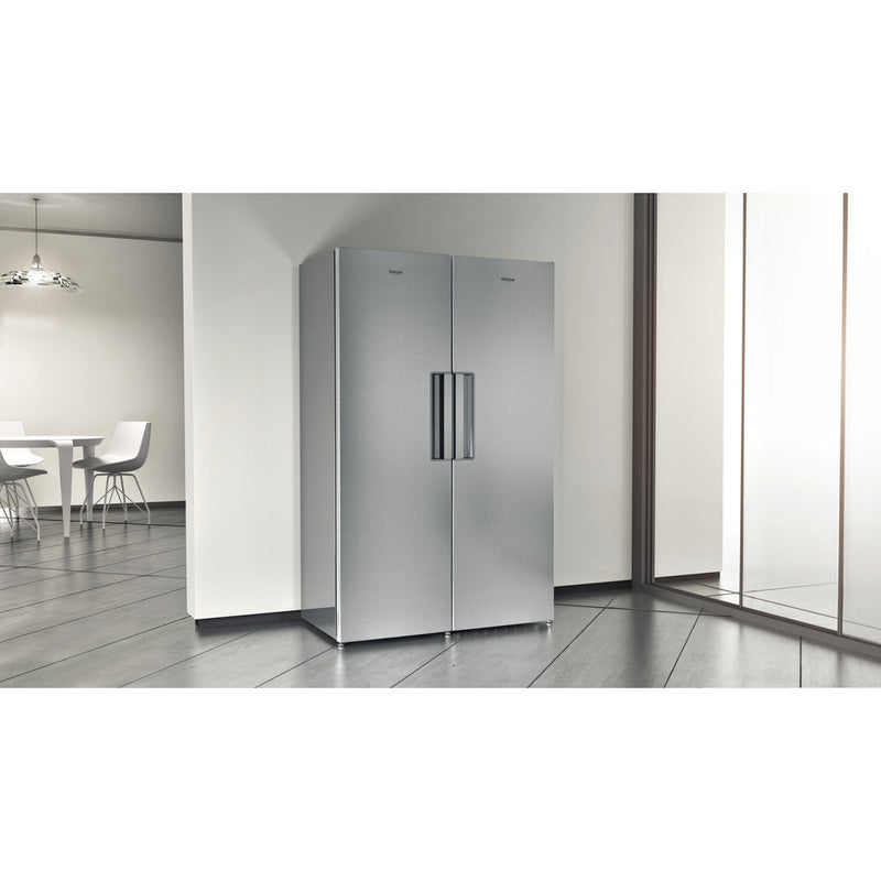 Whirlpool UW8 F2C XLSB UK 2 Freezer 252L - Silver - Bonus Superstore