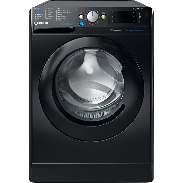Indesit Freestanding front loading washing machine - BWE 81496X KV UK