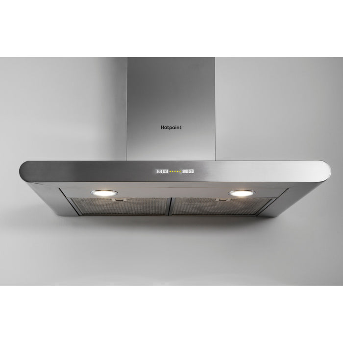 Hotpoint PHC77FLBIX Cooker Hood - Stainless Steel - Bonus Superstore