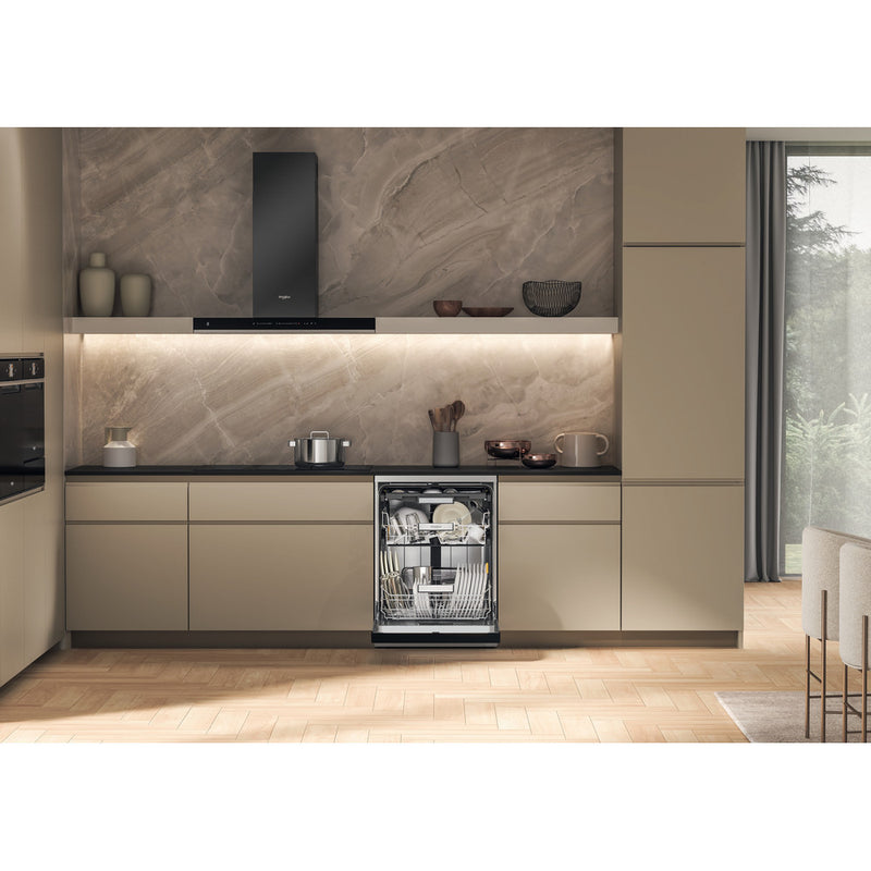 Whirlpool W7 HS51 X UK Freestanding 15 Place Setting capacity dishwasher - Bonus Superstore