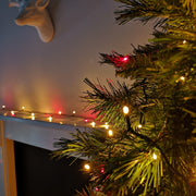 Premier 200 LED 16m Supabrights with Timer in Red & Vintage Gold - Bonus Superstore