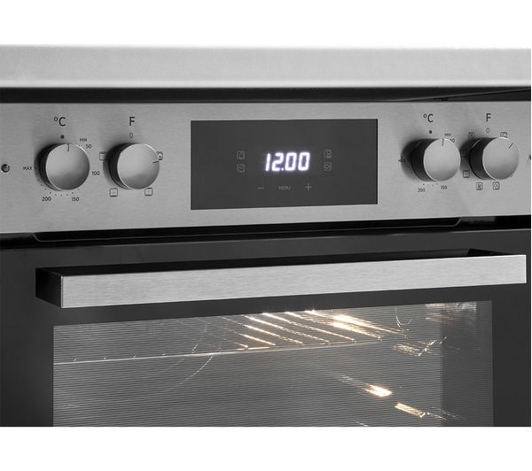 HOOVER H-OVEN 300 HO7DC3E3078IN Electric Built-under Double Oven - Stainless Steel