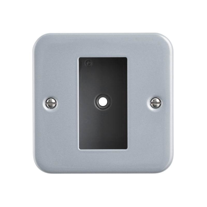 Saxby MCMFP1 Metal Clad 1G Modular Faceplate (1 Module)