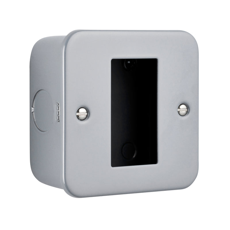 Saxby MCMFP1 Metal Clad 1G Modular Faceplate (1 Module)