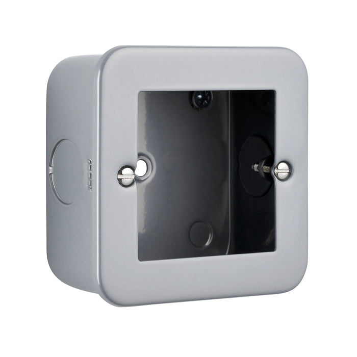 Saxby MCMFP2 Metal Clad 2G Modular Faceplate (2 Modules)