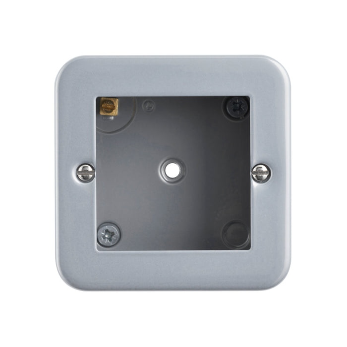 Saxby MCMFP2 Metal Clad 2G Modular Faceplate (2 Modules)