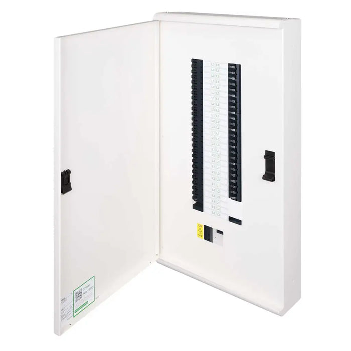 Schneider Merlin SEA9BPN18 Acti9 Isobar P 18 Way 250A TP+N Type B Metalclad Distribution Board without Incomer