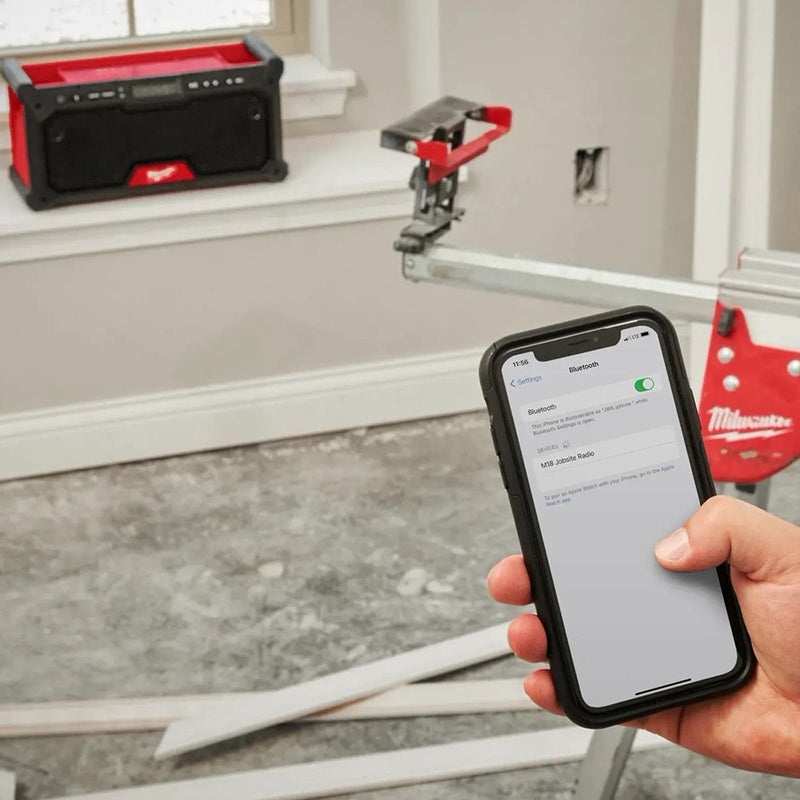 Milwaukee M18 RADDAB+G2-0 18v Bluetooth Jobsite Radio DAB+ Body Only