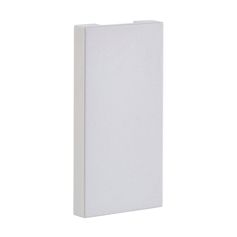 Saxby MOHBWH Euro Module Half Blank - White