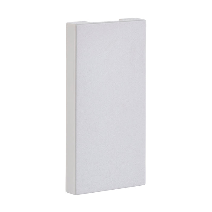 Saxby MOHBWH Euro Module Half Blank - White
