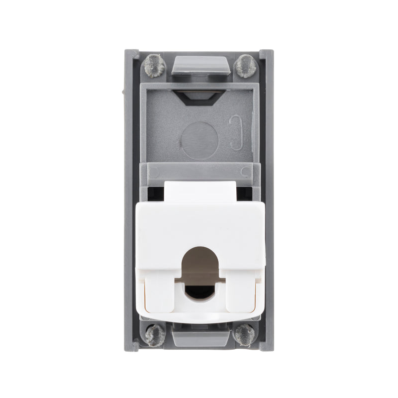 Saxby MORJ45C5GR Euro Module RJ45 CAT5e Module - Grey