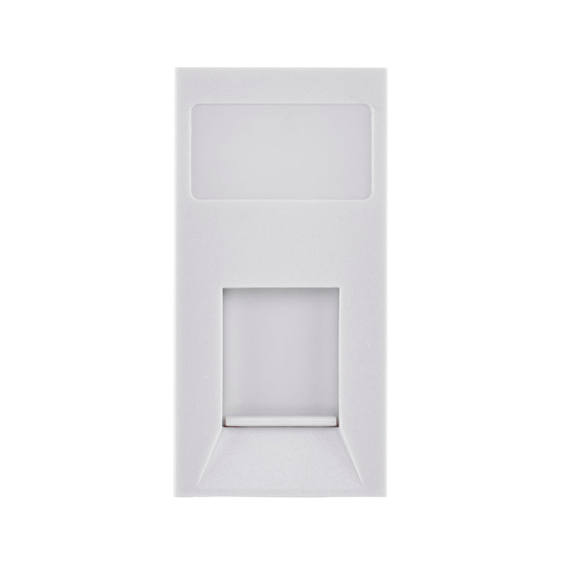 Saxby MORJ45C5WH Euro Module RJ45 CAT5e Module - White