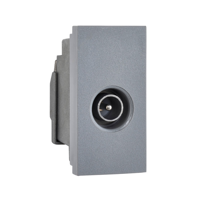 Saxby MOSTVGR Euro Module TV Screened Module - Grey