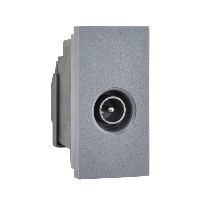 Saxby MOSTVGR Euro Module TV Screened Module - Grey