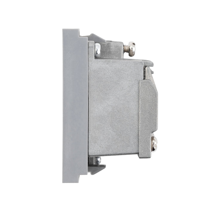 Saxby MOSTVGR Euro Module TV Screened Module - Grey