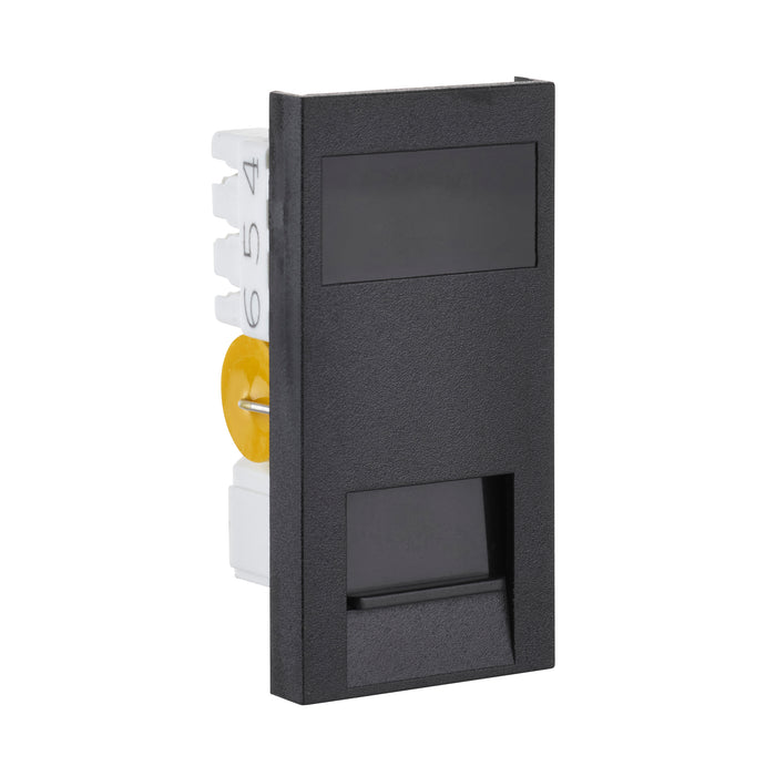 Saxby MOTMBL Euro Module Telephone Master Module - Matt Black