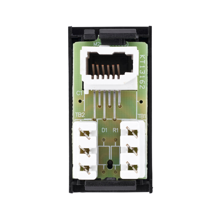 Saxby MOTSBL Euro Module Telephone Secondary Module - Matt Black