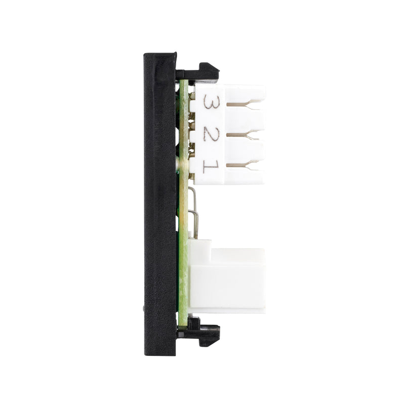 Saxby MOTSBL Euro Module Telephone Secondary Module - Matt Black