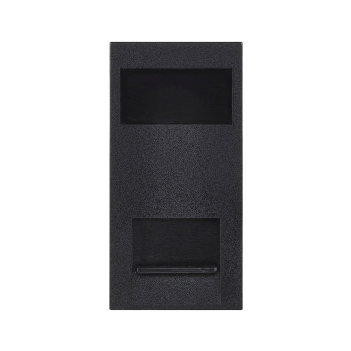 Saxby MOTSBL Euro Module Telephone Secondary Module - Matt Black