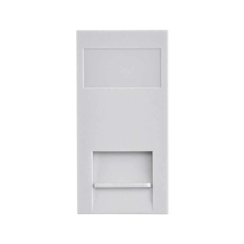 Saxby MOTSWH Euro Module Telephone Secondary Module - White