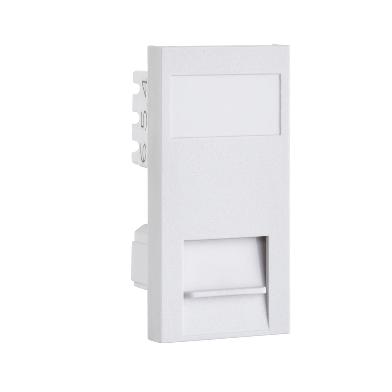 Saxby MOTSWH Euro Module Telephone Secondary Module - White