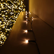 Premier 1000 LED TIME LIGHTS Battery Operated 100M Vintage Gold - Bonus Superstore