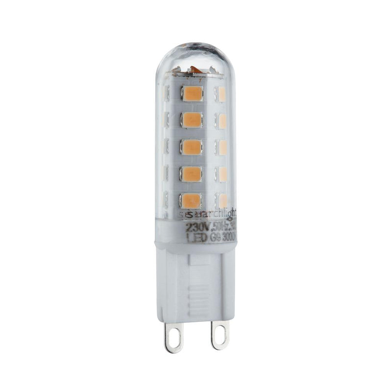 Searchlight  PL1903WW Pack 10 G9 LED Lamp - 3W, 300 Lumens, Warm White