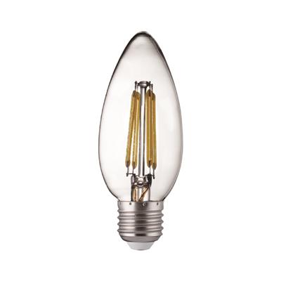 Searchlight  PL1929-6WW Pack 10 E27 LED Filament Candle Lamps- 6W, 540Lm, Warm White