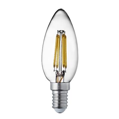 Searchlight  PL3914-4WW Pack 10 Dimmable E14 LED Filament Candle Lamp - Warm White