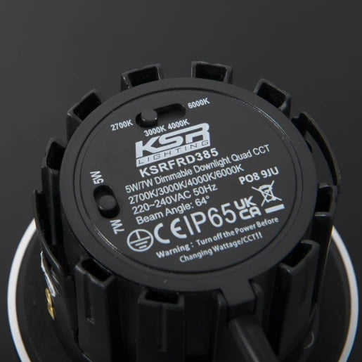 KSR KSRFRD385 Qr Select II Downlight Dimmable Dual Wattage