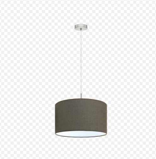 Eglo Pasteri Pendant Light in Taupe 96379