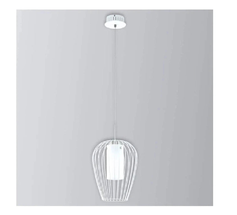 EGLO 94337 Vencino 1 Light Ceiling Pendant - White