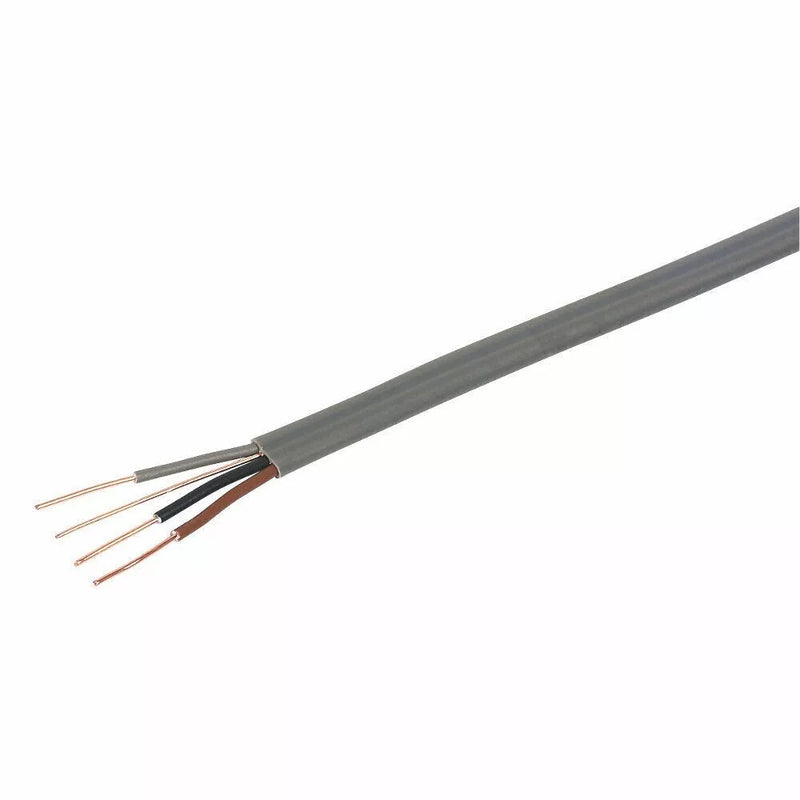 OZLER CA/ 6243Y 1.0mm 3C+E Grey Flexible Cable- 100m Drum