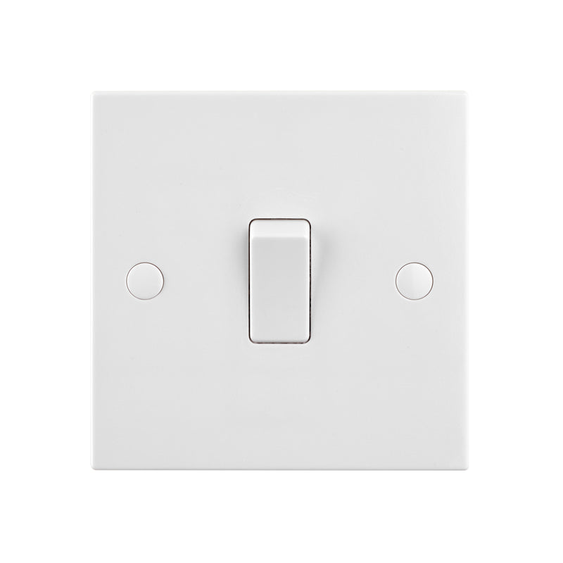 Saxby SE101 Square Edge 10AX 1G 2-Way Switch