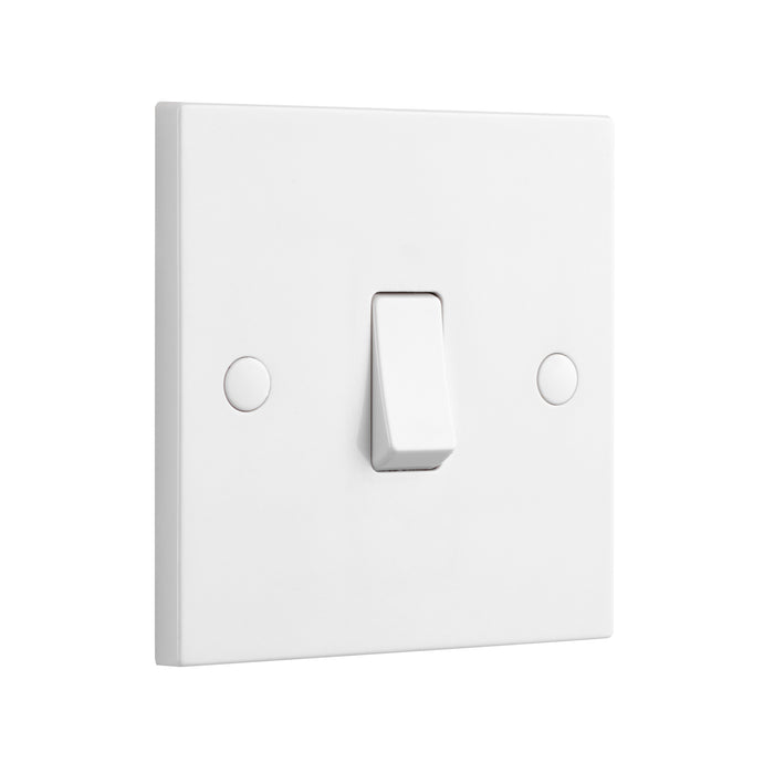 Saxby SE101 Square Edge 10AX 1G 2-Way Switch