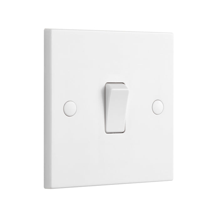 Saxby SE101 Square Edge 10AX 1G 2-Way Switch