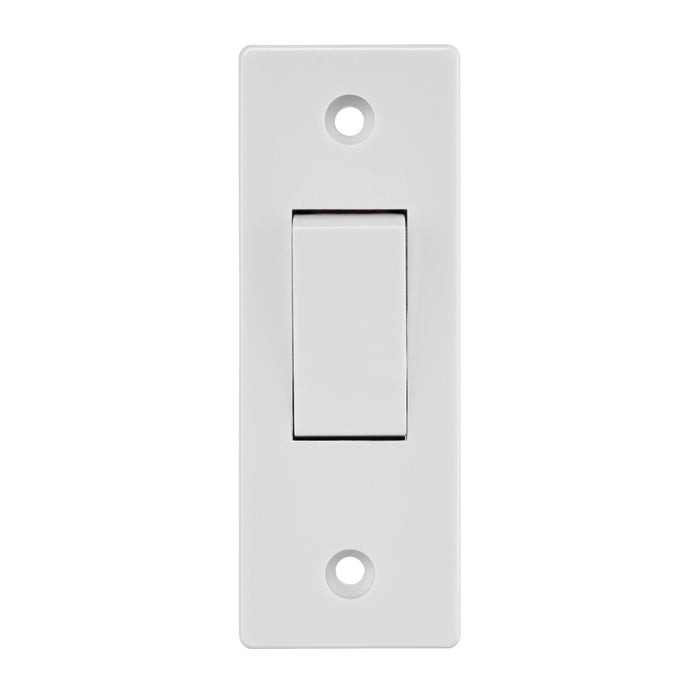 Saxby SE105 Square Edge 10AX 1G 2-Way Architrave Switch