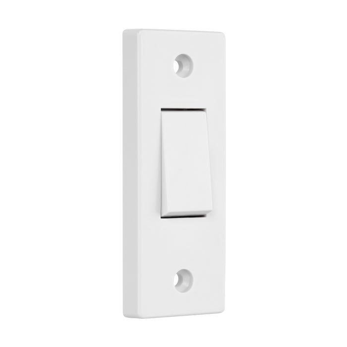 Saxby SE105 Square Edge 10AX 1G 2-Way Architrave Switch