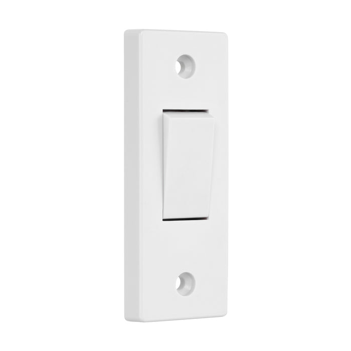 Saxby SE105 Square Edge 10AX 1G 2-Way Architrave Switch