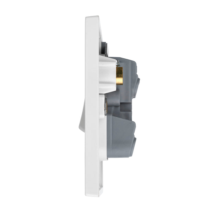 Saxby SE270 Square Edge 20A 1G DP Switch