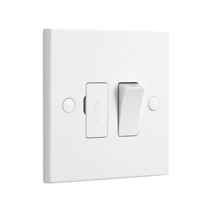 Saxby SE320 Square Edge 13A Switched Fused Spur Unit
