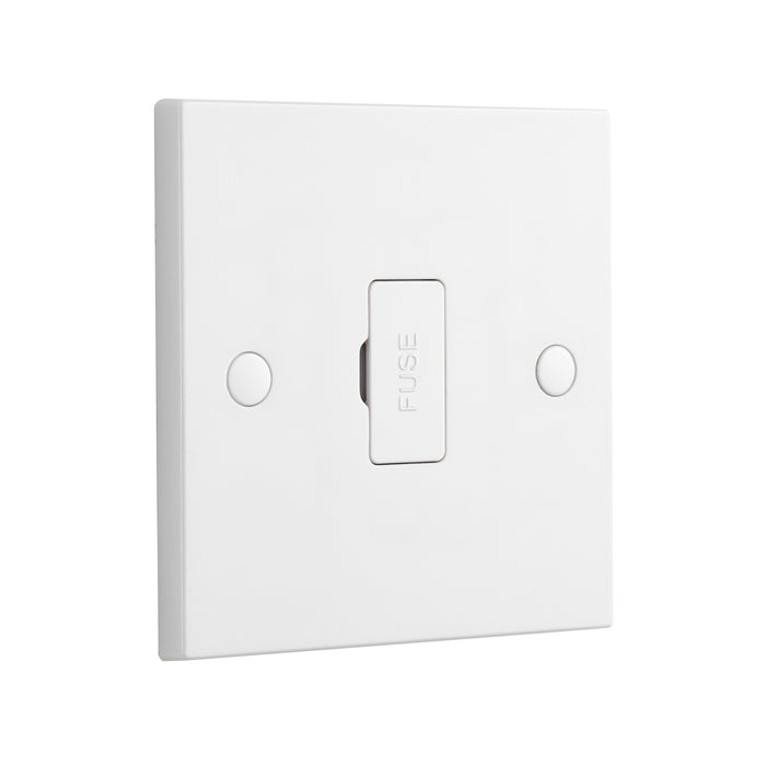 Saxby SE324 Square Edge 13A Unswitched Fused Spur Unit