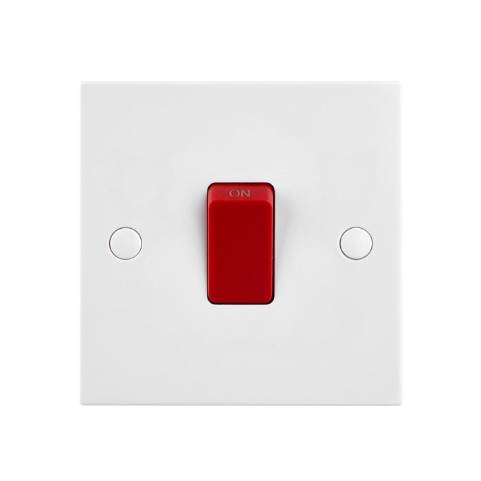 Saxby SE552 Square Edge 45A 1G DP Switch