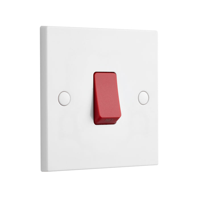 Saxby SE552 Square Edge 45A 1G DP Switch