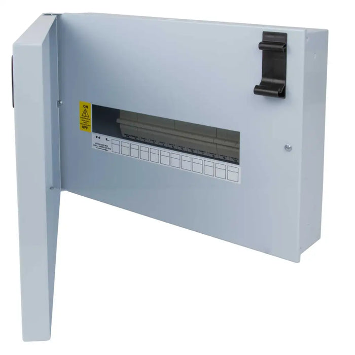 Schneider SE125A12 Square D IKQ 12 Way 125A SP+N Type A Metalclad Distribution Board without Incomer