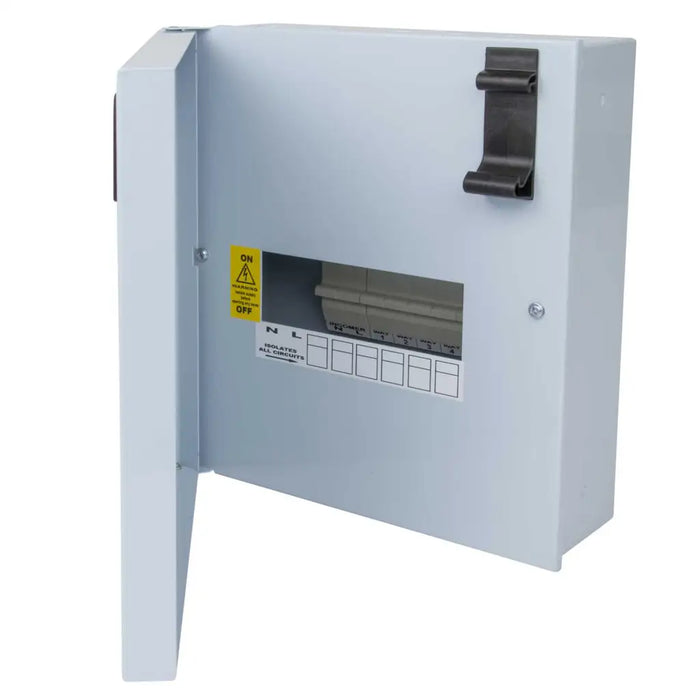 Schneider SE125A6 Square D IKQ 6 Way 125A SP+N Type A Metalclad Distribution Board without Incomer