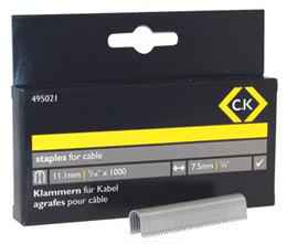 CK 495021 Staples Box/1000 11.1mm
